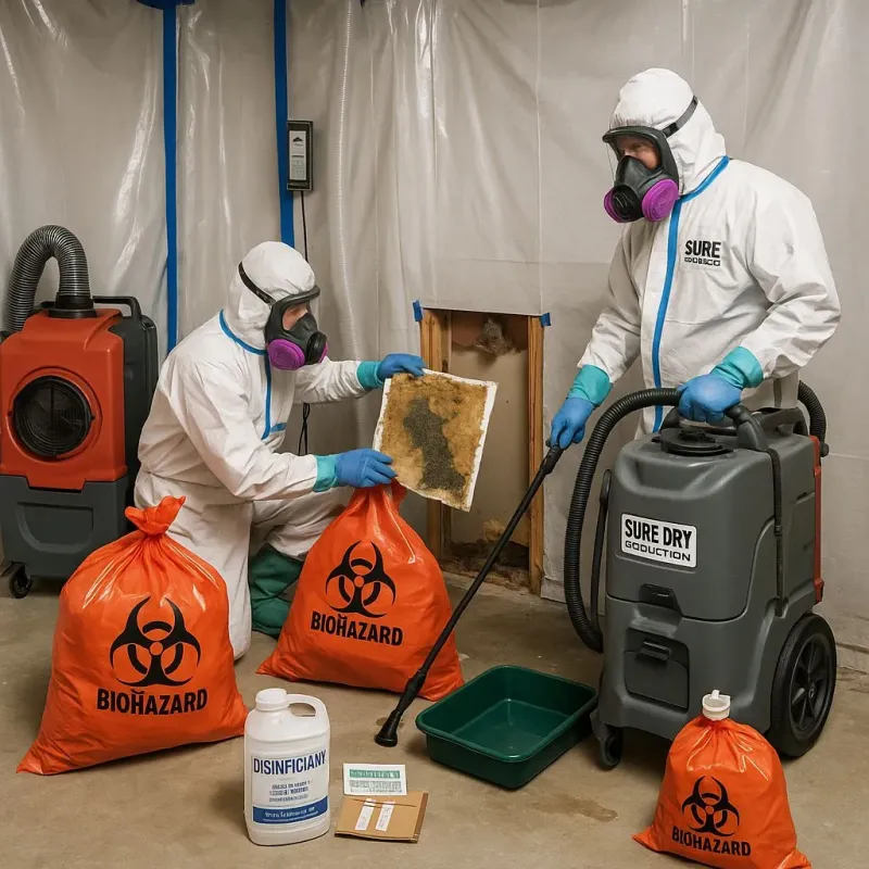 Contaminated Water Handling Protocols process in Horseshoe Bay, TX